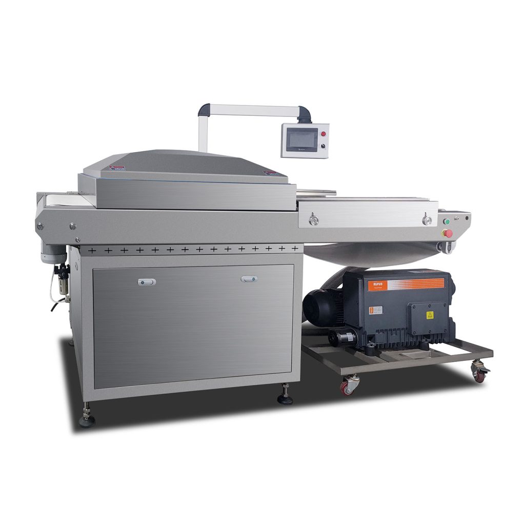 DZQ-800C chamber belt vacuum packing machine