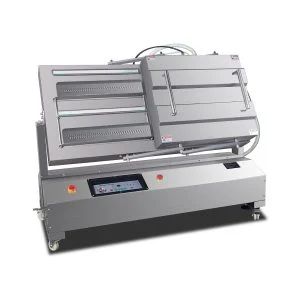 DZQ-600 2SAT tilting double chamber vacuum packing machine
