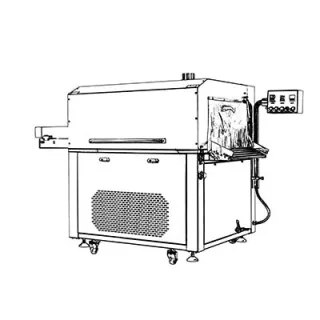 Hot water shrink tunnel