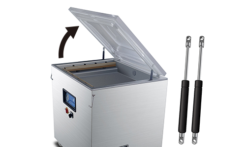 Vertical Single Chamber Vacuum Packaging Machine with Automatic Lid Opening System