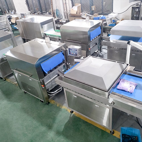 Meat Packaging Production Line Factory Photo