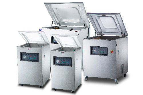Vertical Single Chamber Vacuum Packaging Machine with Flexible Chamber Sizes and Vacuum Speeds