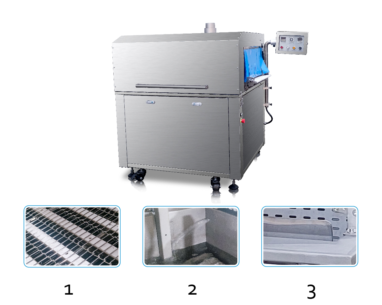 LCD Touchscreen with PLC Control for Intuitive Automatic Wrapping Operation