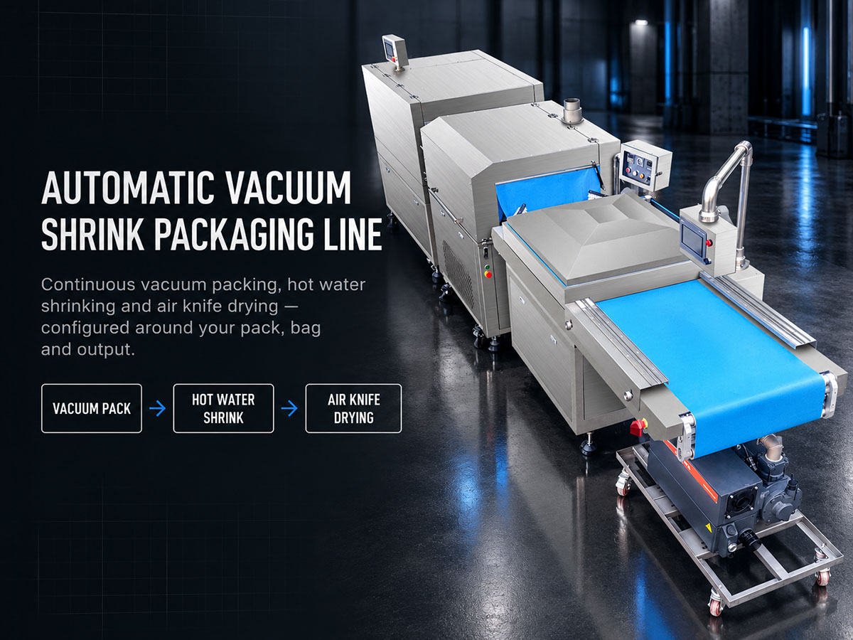 Automatic Food Wrapping Machine with Multi-Language PLC Control